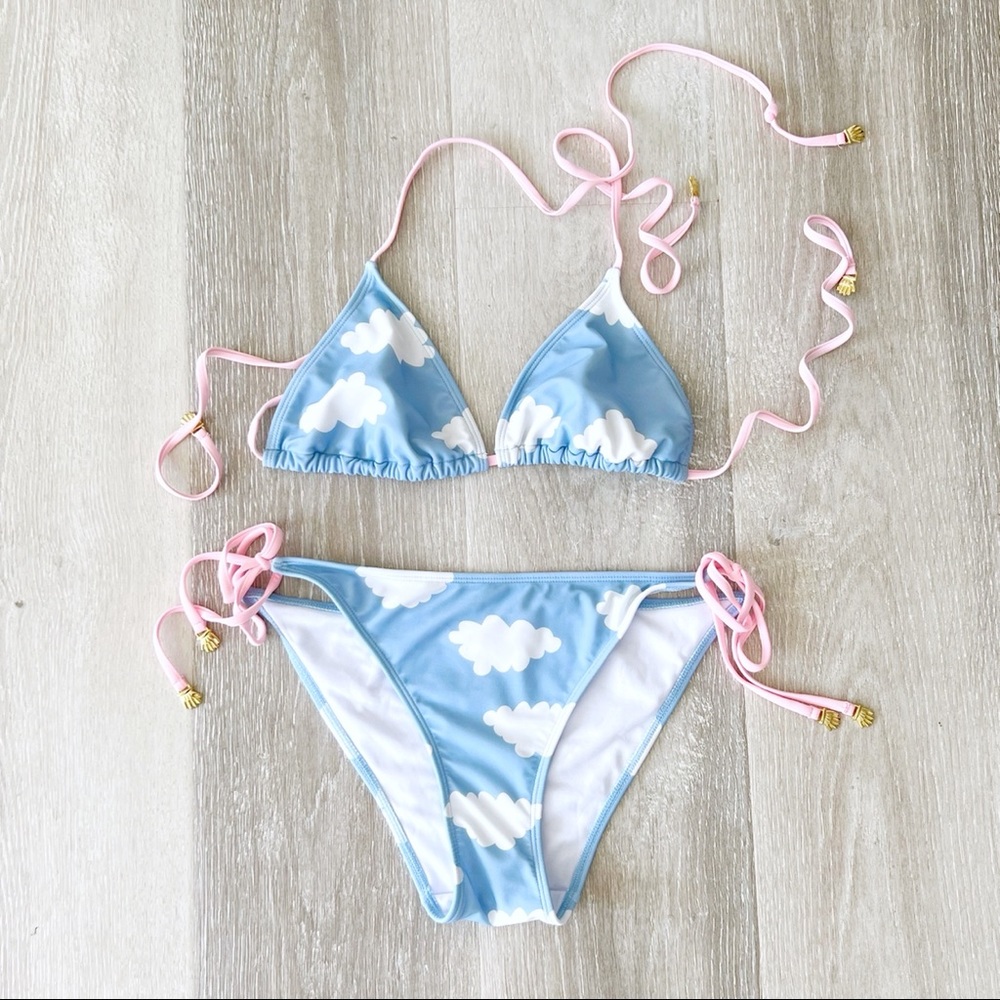 Lazy Oaf Cloud Bikini Set
